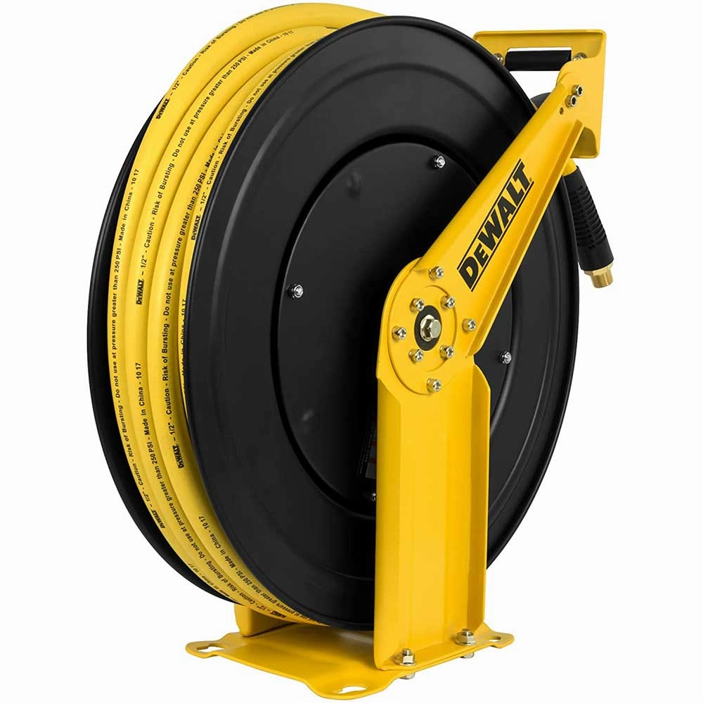 DeWALT DXCM024-0344 1/2" x 50' Double Arm Auto Retracting Air Hose Reel