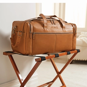 DORADO COLOMBIAN LEATHER UNDER-SEAT DUFFEL