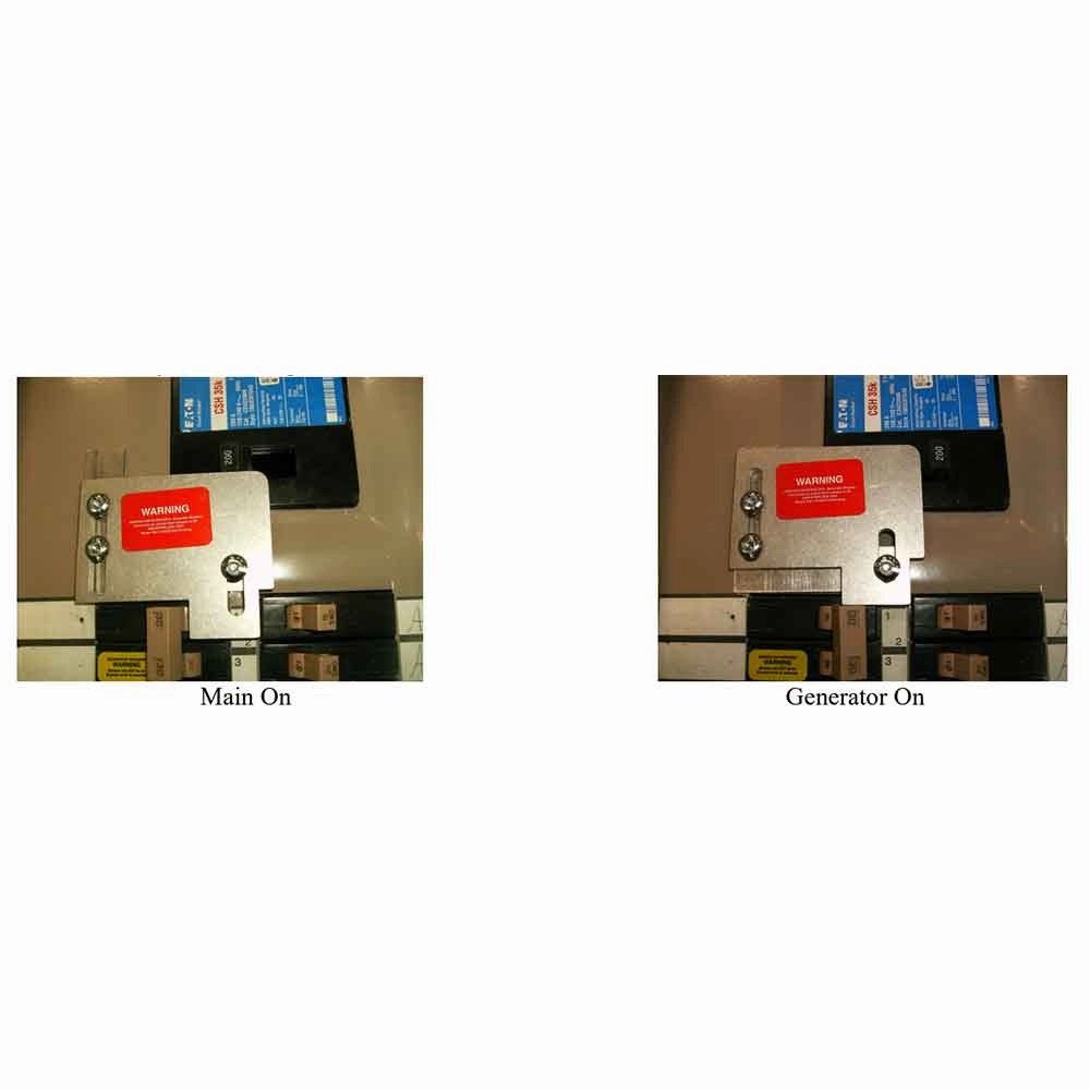 GenInterlock EAT-CH200A Generator Interlock Kit Breaker Panel 150/200 Amp CH Panels Eaton/Cutler Hammer