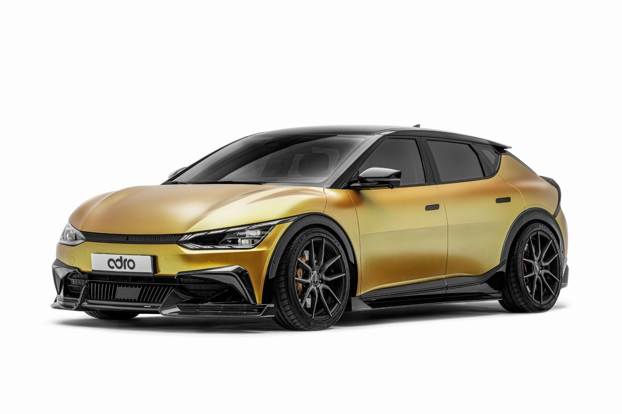 Kia EV6 Carbon Fiber Side Skirts 2023 