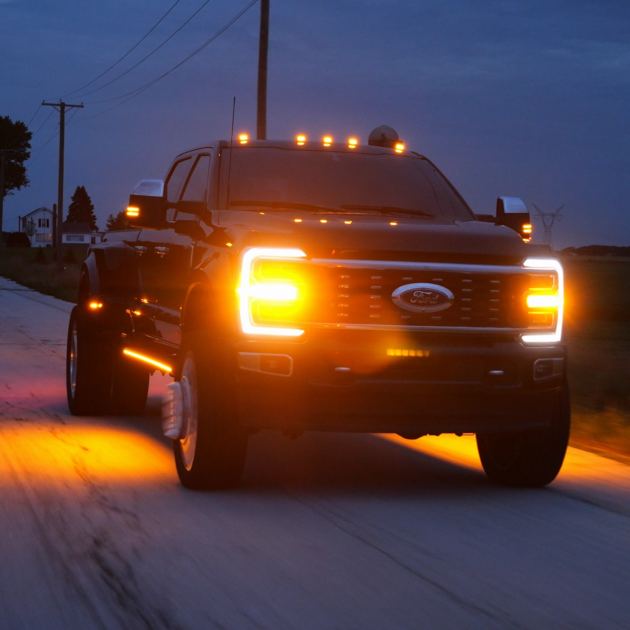 Lumastep M1 Light Up Running Boards | 2023-2024 Ford F250/F350 Superduty