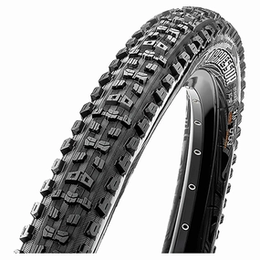 Maxxis Aggressor Tire 27.5 x 2.5 Tubeless, Folding, Black, Dual, EXO, Wide Trail, Mountain Bike Tire