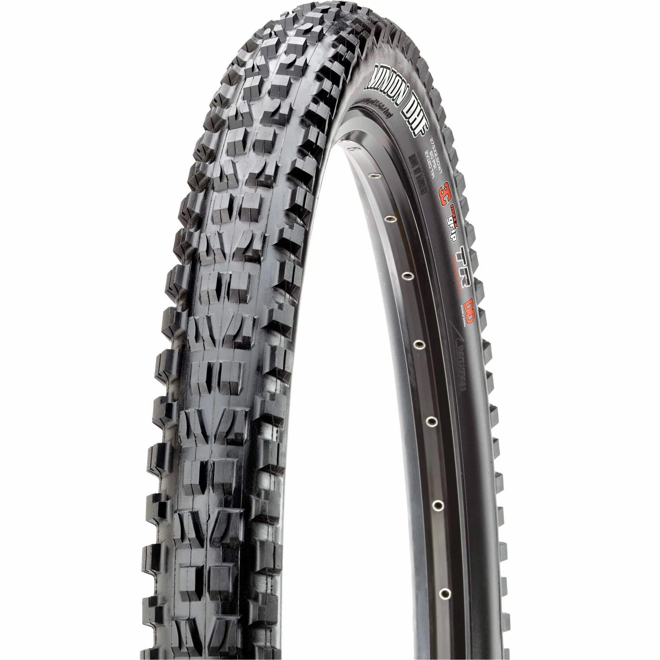 Maxxis Minion DHF Tire 29 x 2.5, Tubeless, Folding, Black, 3C Maxx Grip, DD, Wide Trail, Mountain Bike Tire