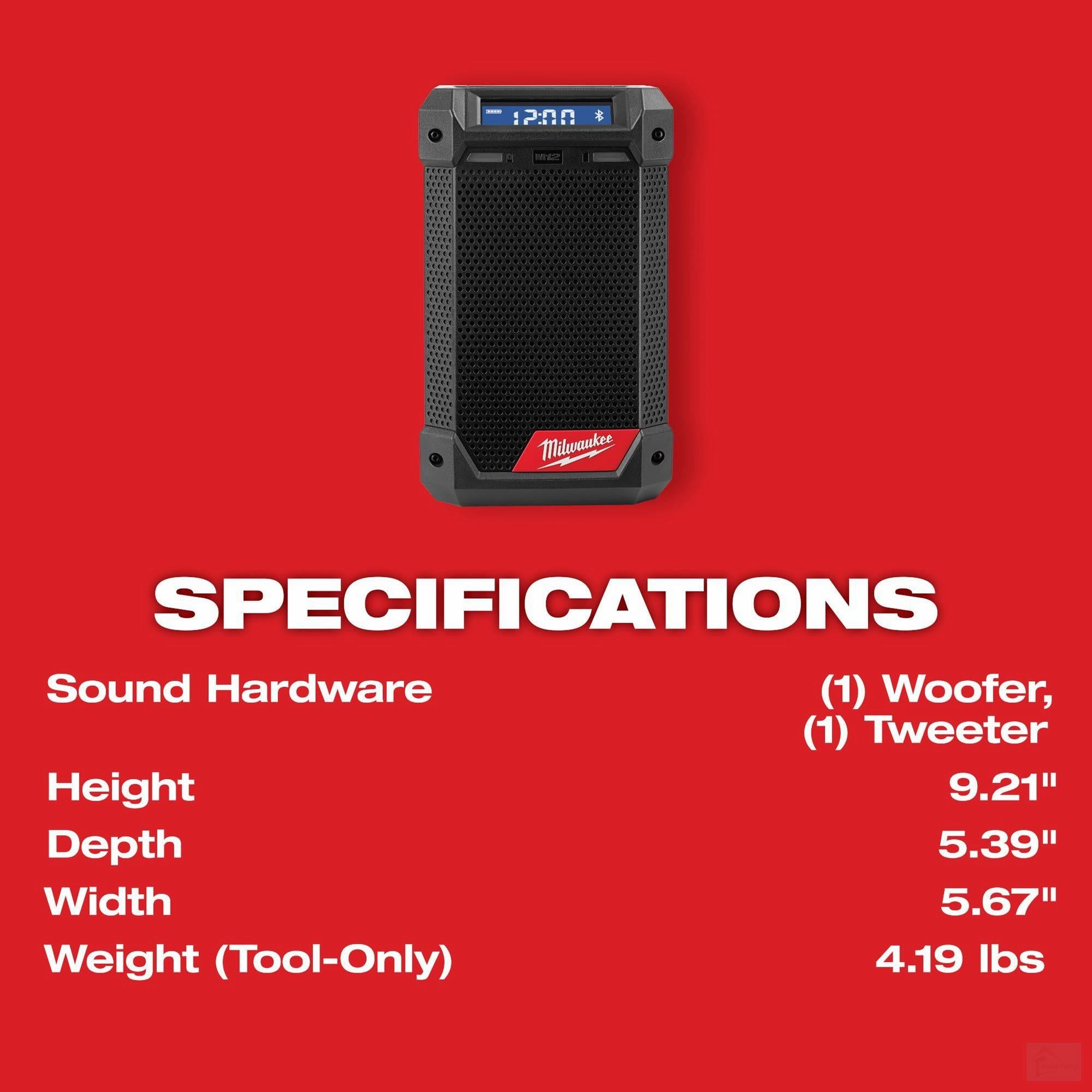 Milwaukee M12™ Radio   Charger [2951-20]