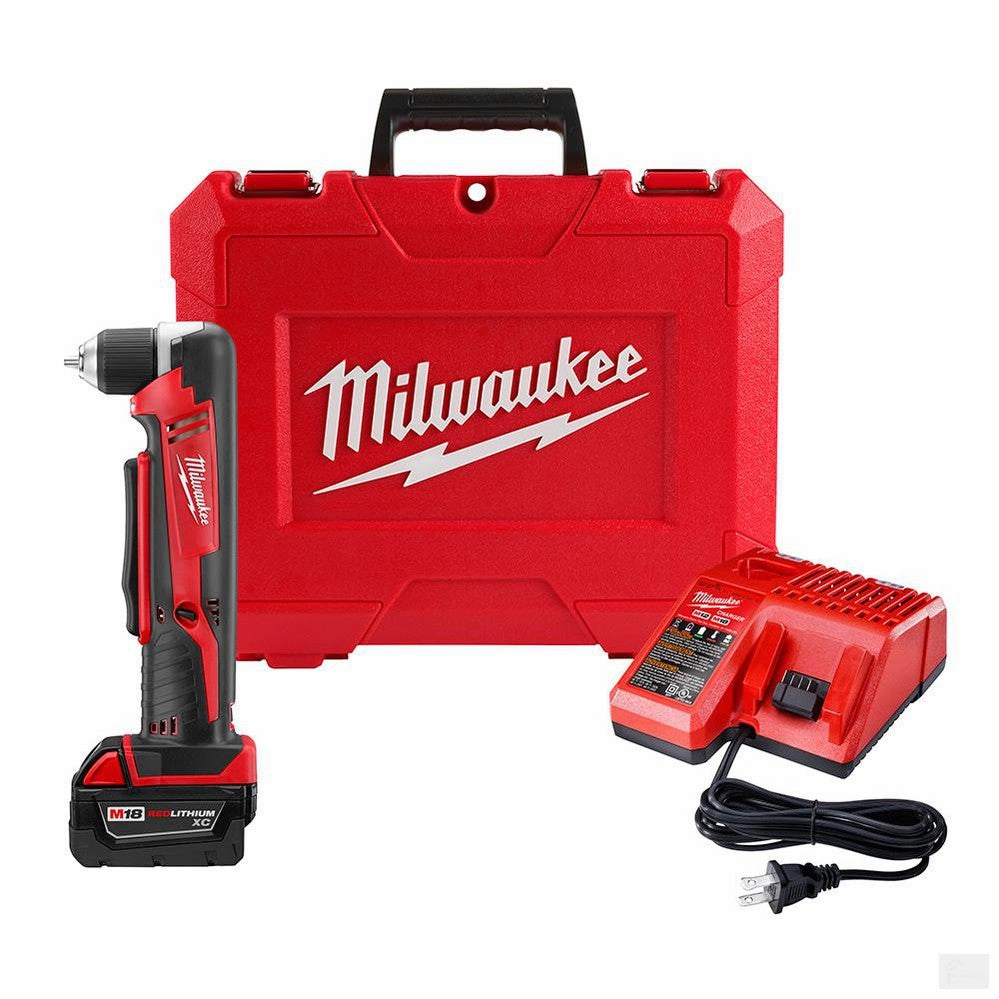 Milwaukee M18™ Cordless Lithium-Ion Right Angle Drill 2615-21