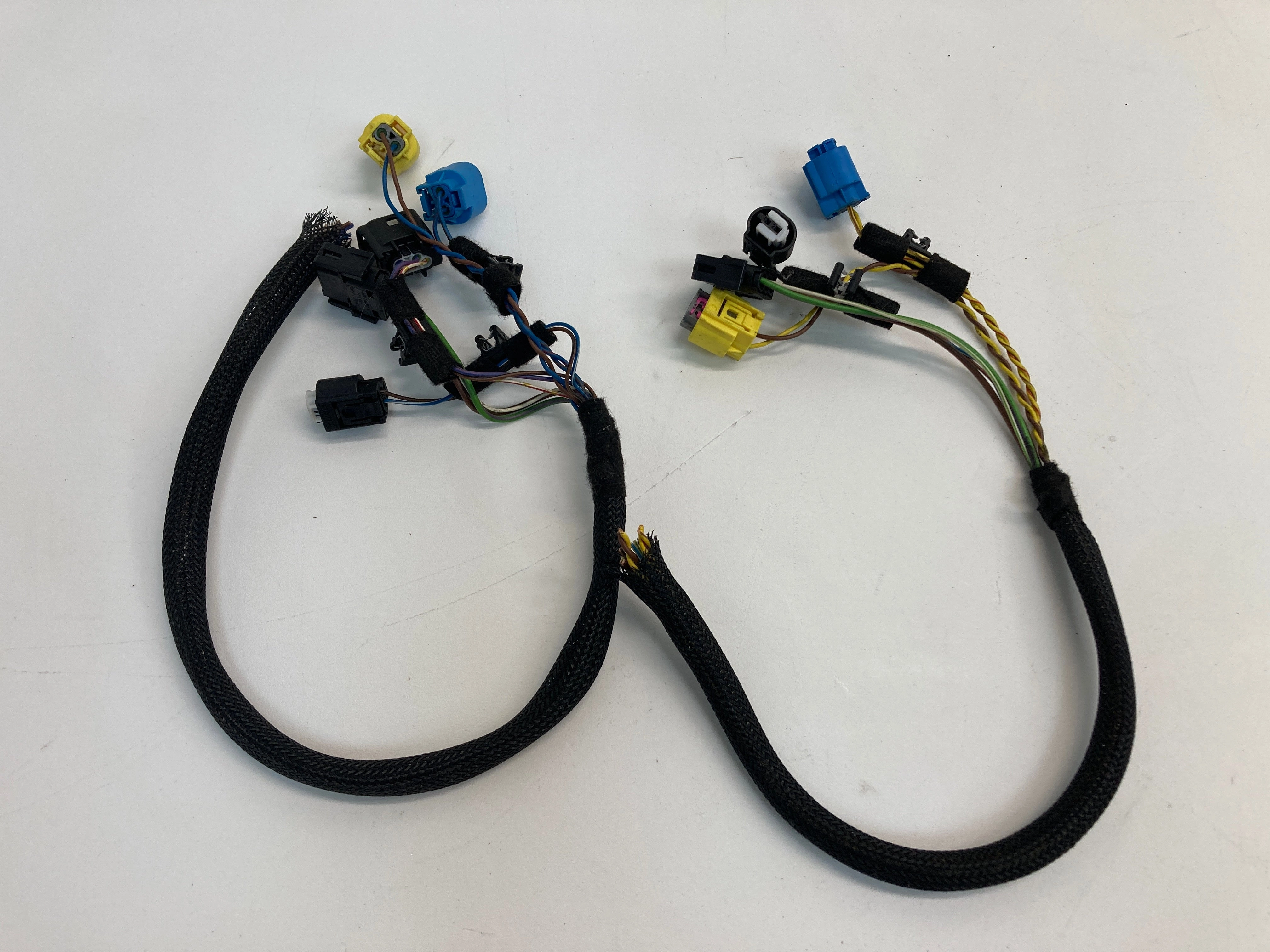 Mini Cooper Heated Front Seat Connectors with Wires Pair 02-08 R50 R53 R52