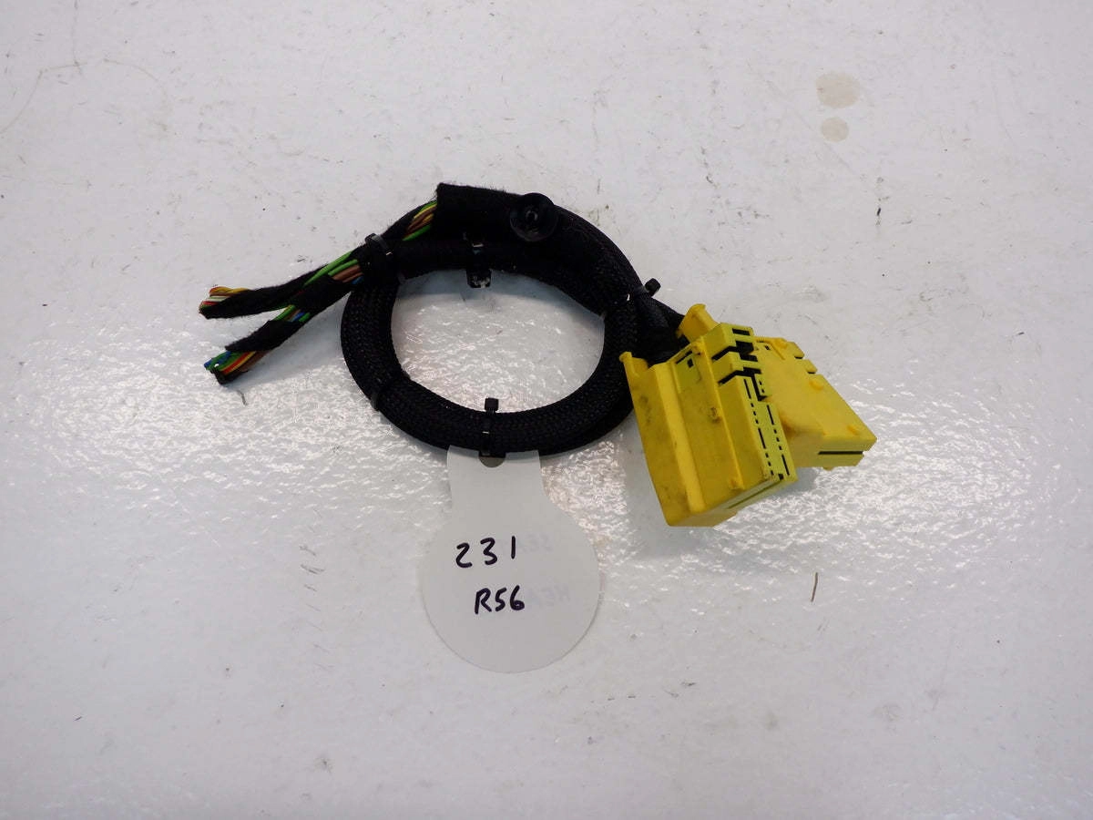Mini Cooper Heated Front Seat Connectors with Wires Pair 52102753580 07-16 R5x R6x
