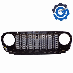 New OEM Mopar Grille Insert w/ Camera Hole 2023-2024 Jeep Wrangler 7HQ99RXFAA