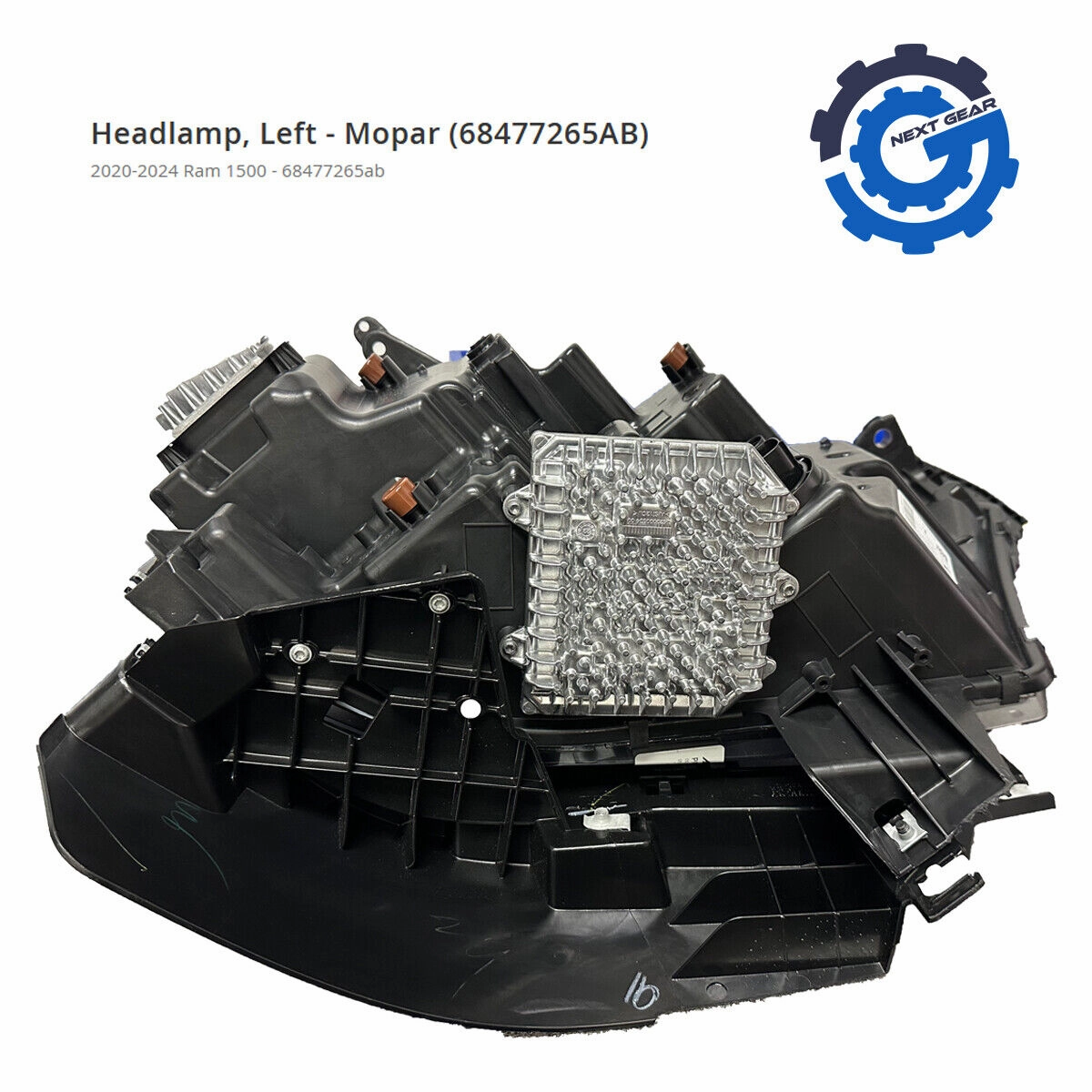 New OEM Mopar LED Projector Headlight For 2019-2023 Ram 1500 68477265AA