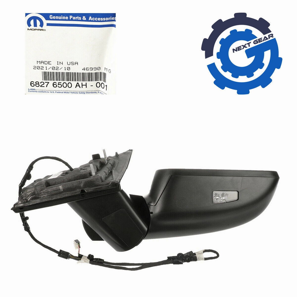 New OEM Mopar Side Mirror Rear Right Heated For 2019-2022 RAM 1500 68276500AH