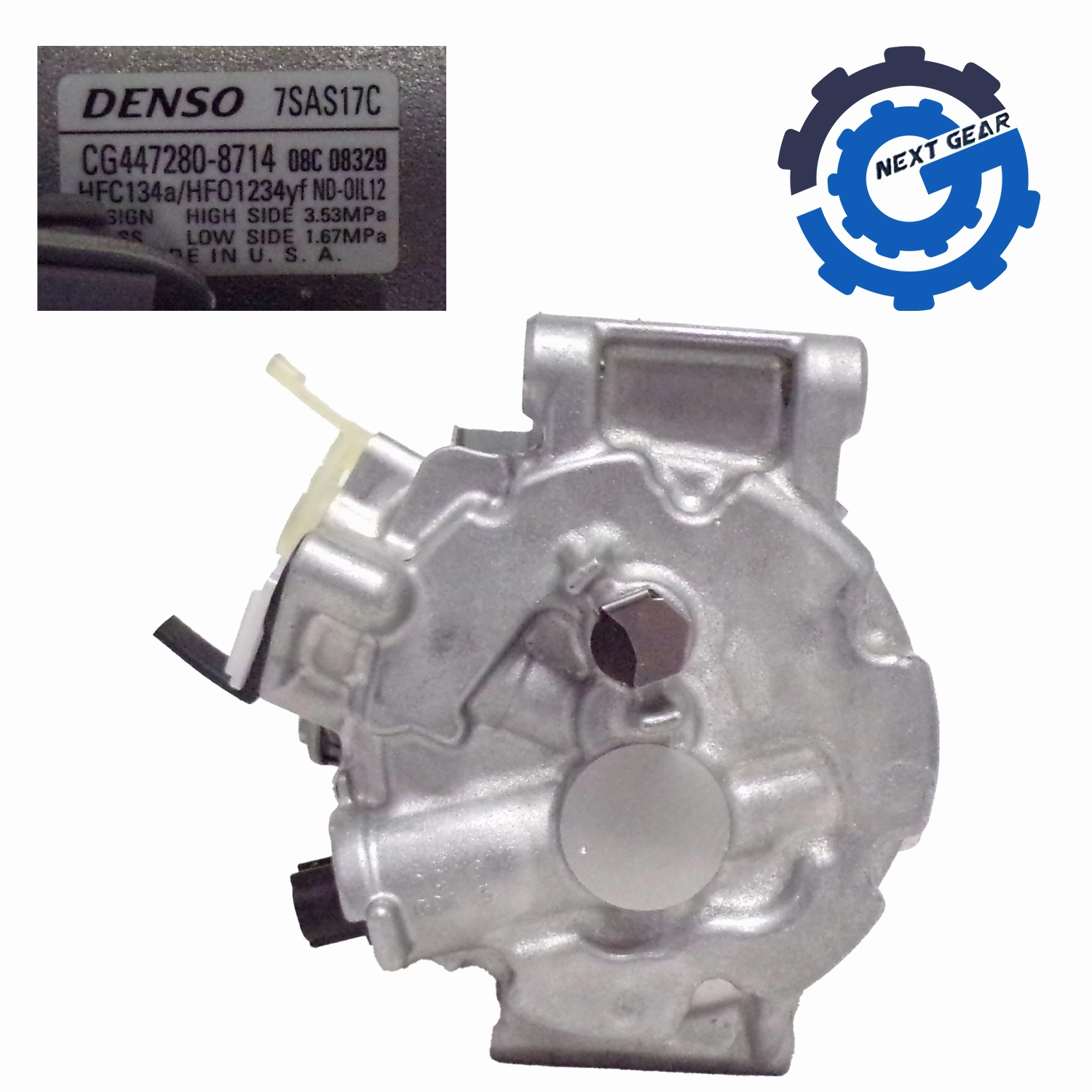 OEM Denso A/C Compressor w/ Clutch 2014-2022 Lexus RX350 447280-8714 7SAS17C