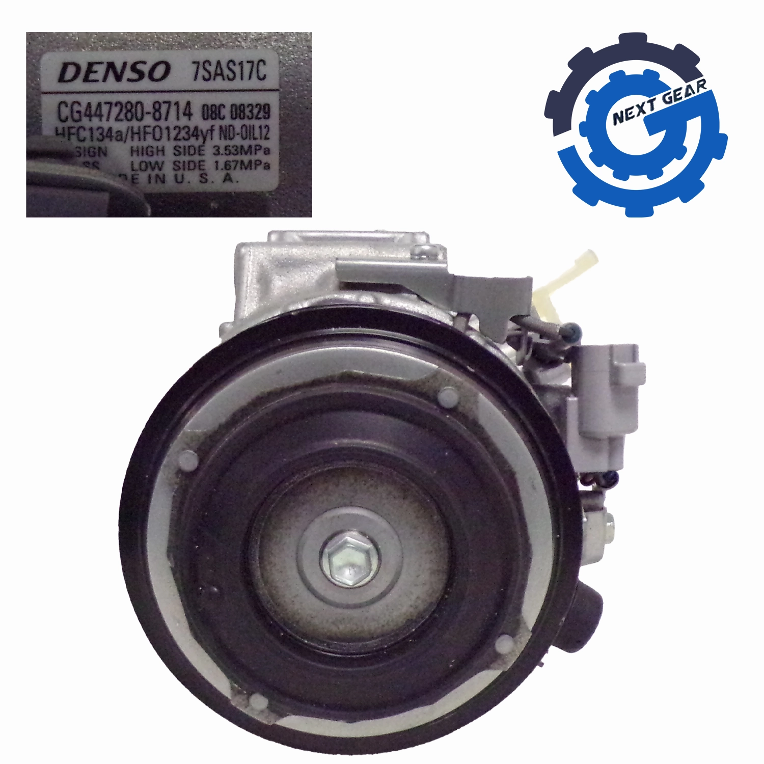 OEM Denso A/C Compressor w/ Clutch 2014-2022 Lexus RX350 447280-8714 7SAS17C