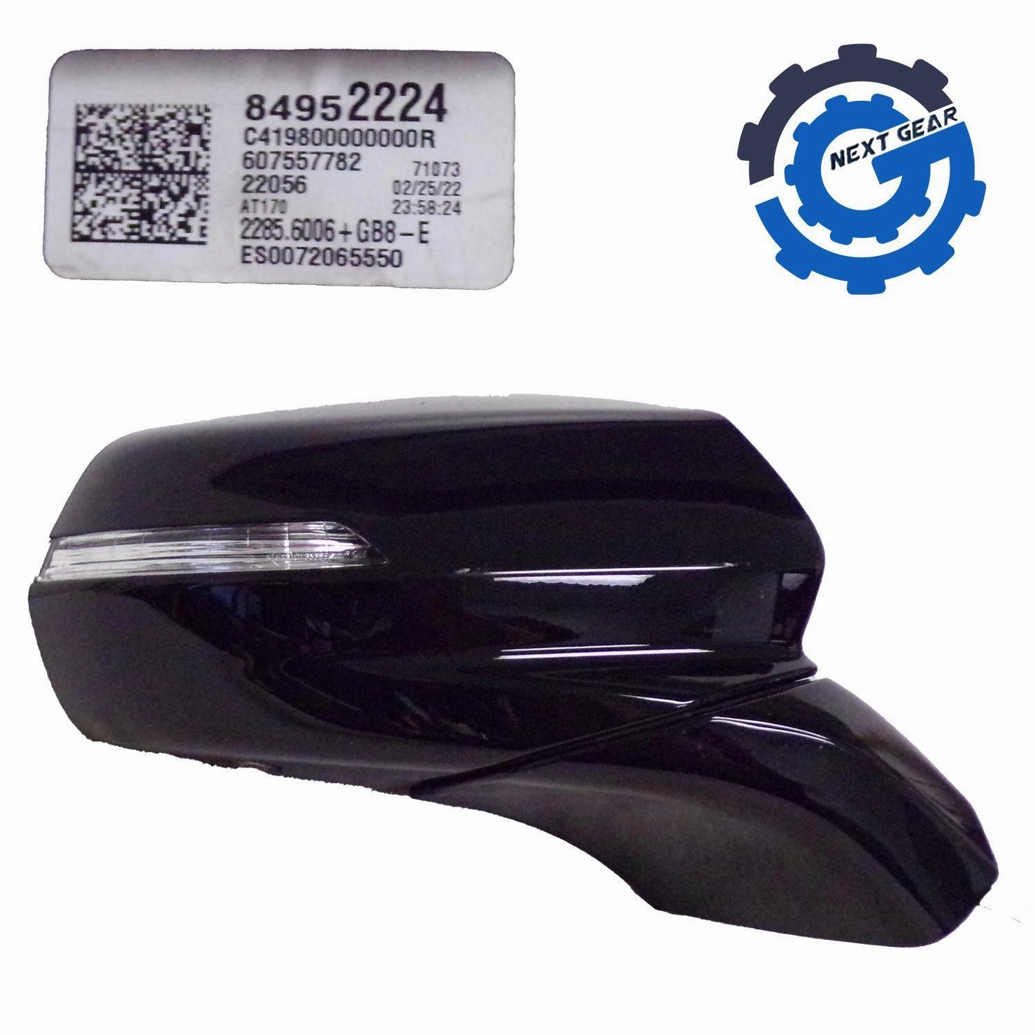 OEM GM Left Black Side Mirror w/ Camera 14 pin 2019-2023 Cadillac XT4 84952224