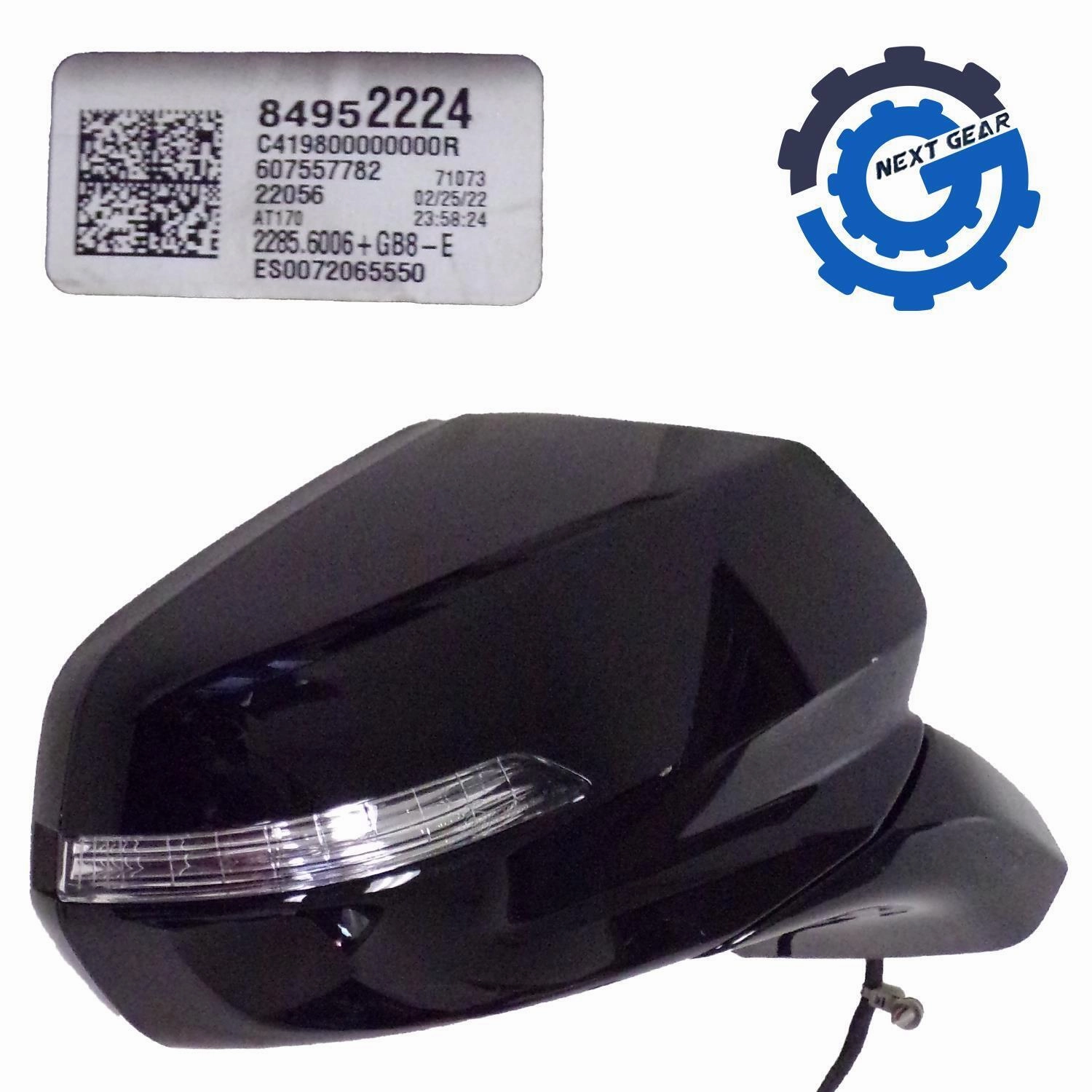 OEM GM Left Black Side Mirror w/ Camera 14 pin 2019-2023 Cadillac XT4 84952224