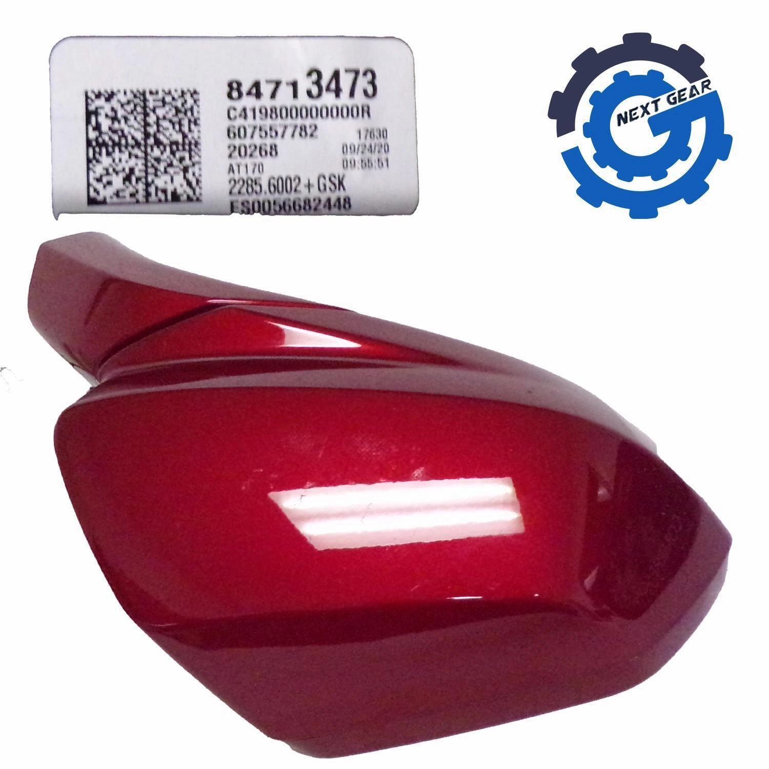 OEM GM Right Red Horizon Side Mirror No Camera for 2019-23 Cadillac XT4 84713473