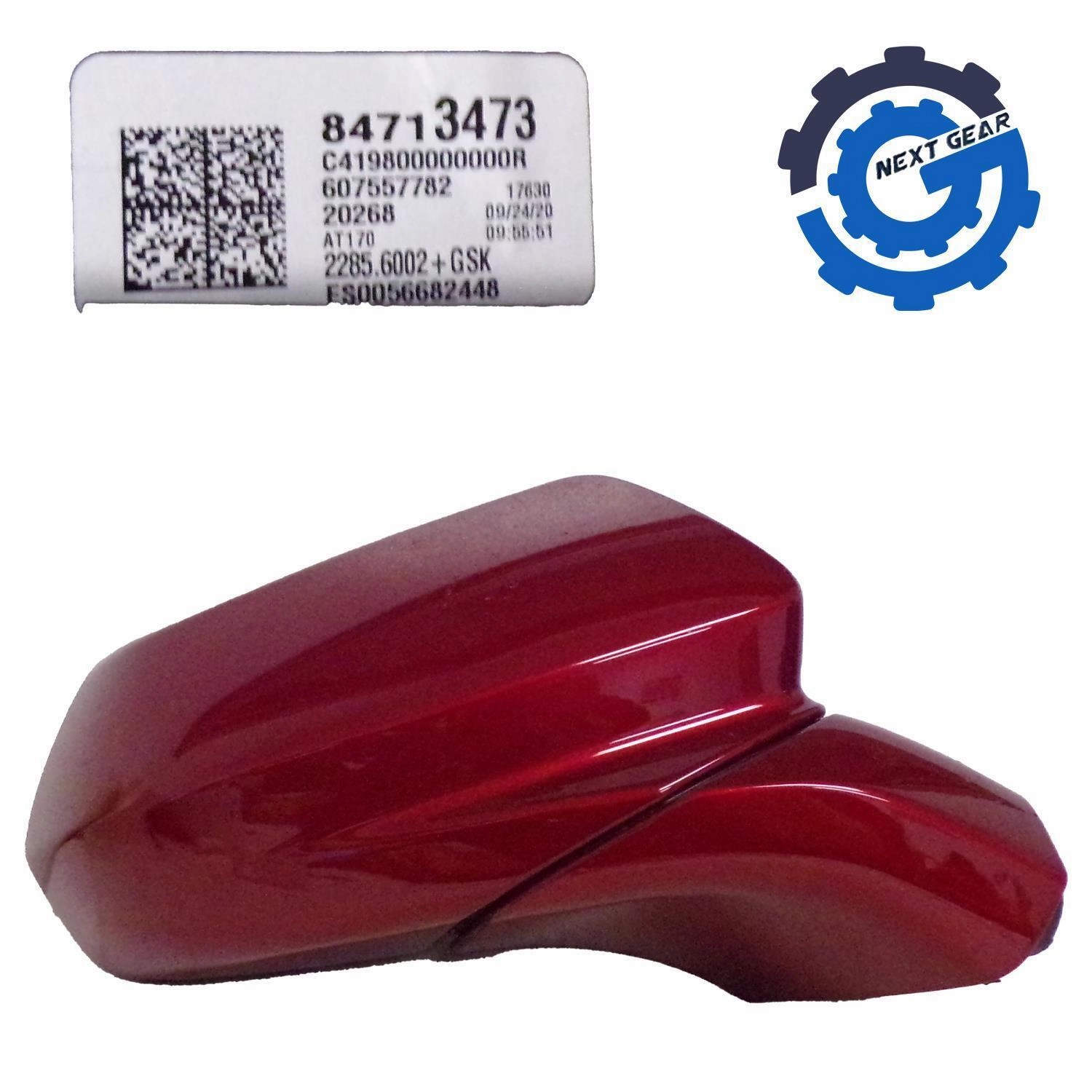 OEM GM Right Red Horizon Side Mirror No Camera for 2019-23 Cadillac XT4 84713473