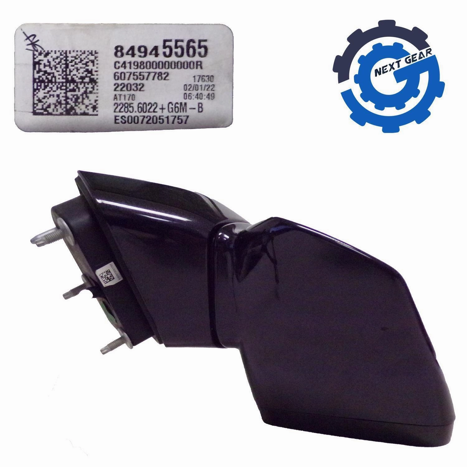 OEM GM Right Side Mirror Black Metallic 14 Pin 2019-2023 Cadillac XT4 84945565