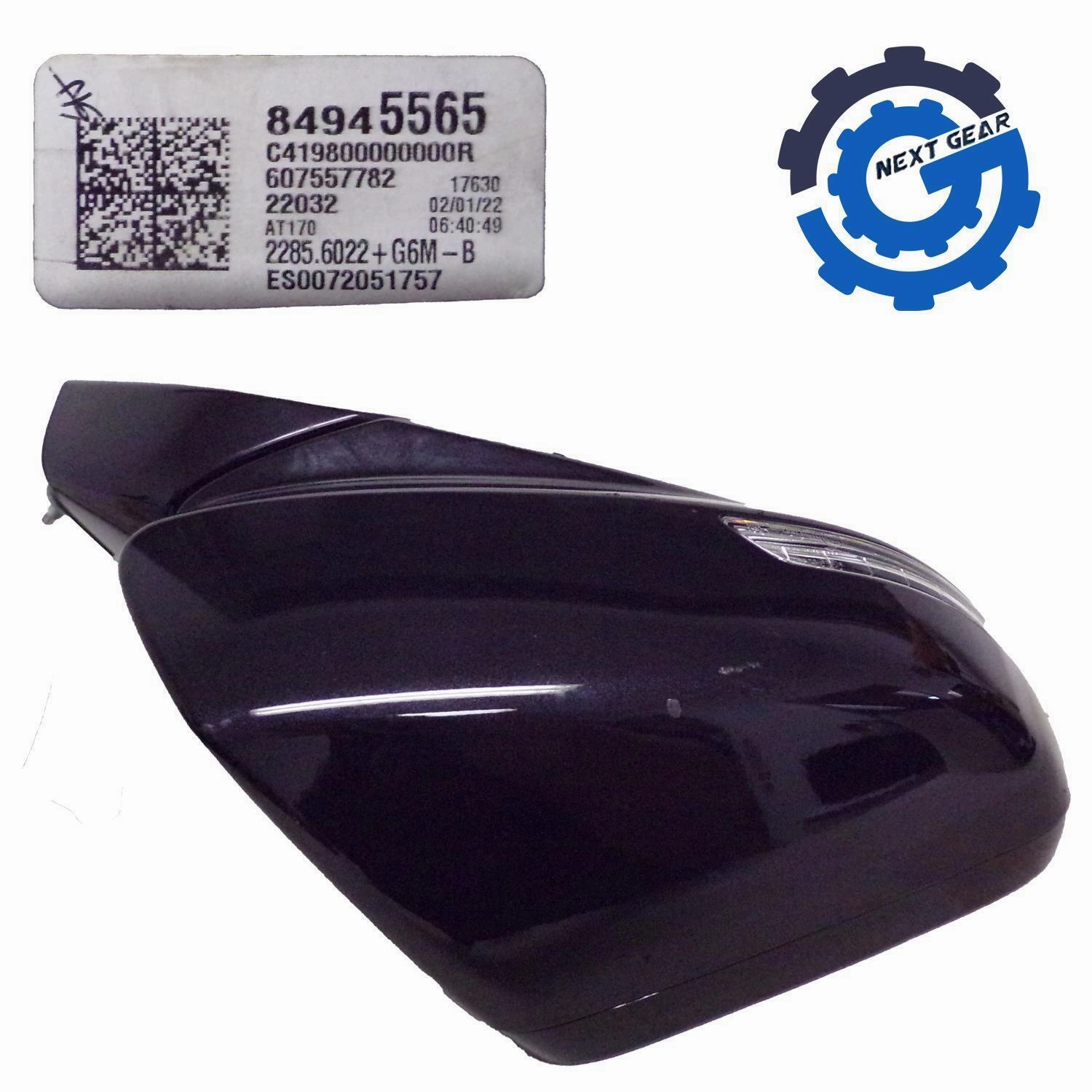 OEM GM Right Side Mirror Black Metallic 14 Pin 2019-2023 Cadillac XT4 84945565