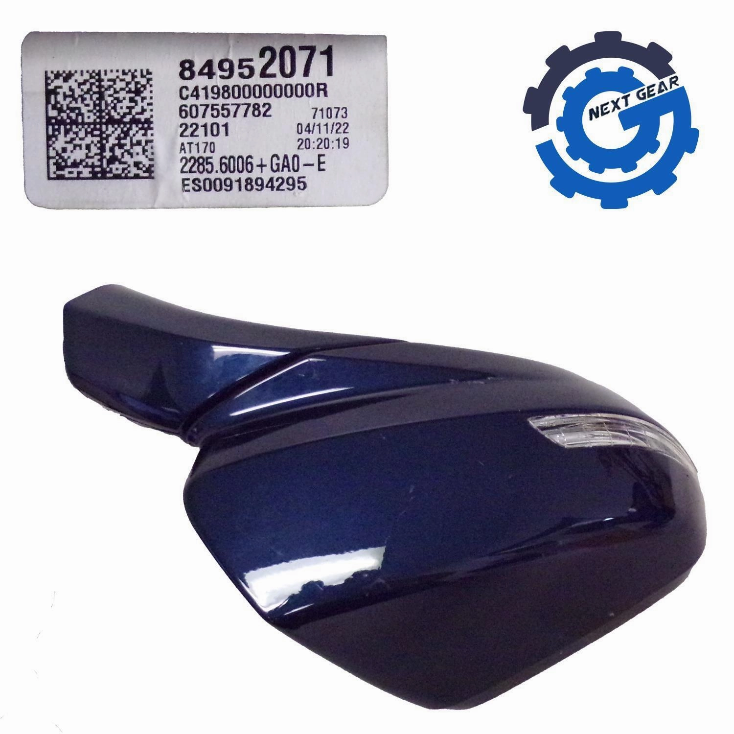 OEM GM Right Twilight Blue Side Mirror w/ Camera 2019-23 Cadillac XT4 84952071