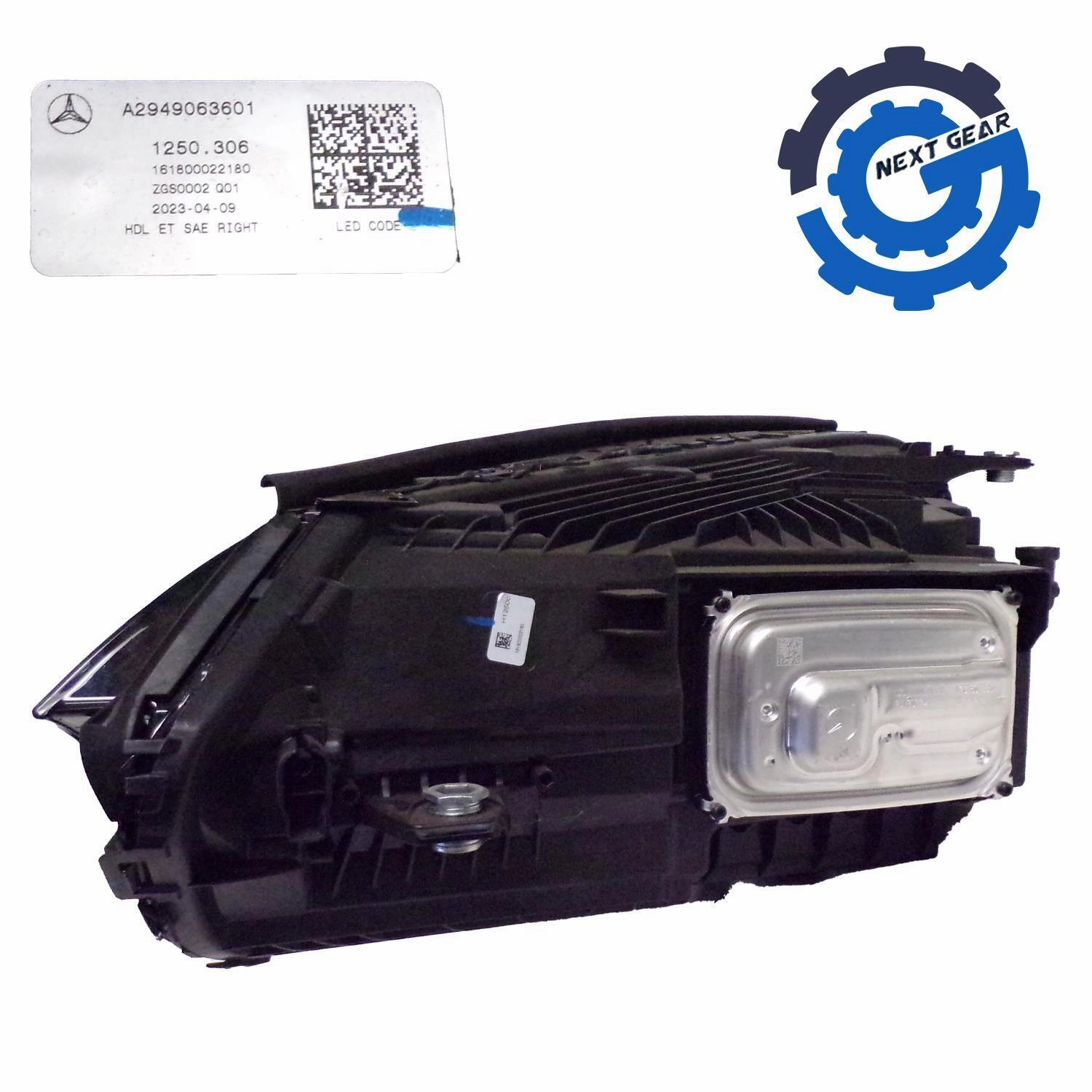 OEM Mercedes Benz Right LED Headlight Assembly for 2023-24 EQE Class 2949063601