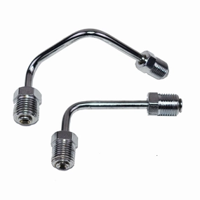 PB236 - Zinc Brake Lines for Left Mount Bracket Proportioning Valve