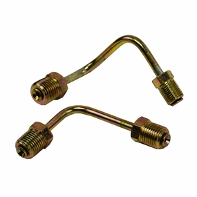 PB236 - Zinc Brake Lines for Left Mount Bracket Proportioning Valve