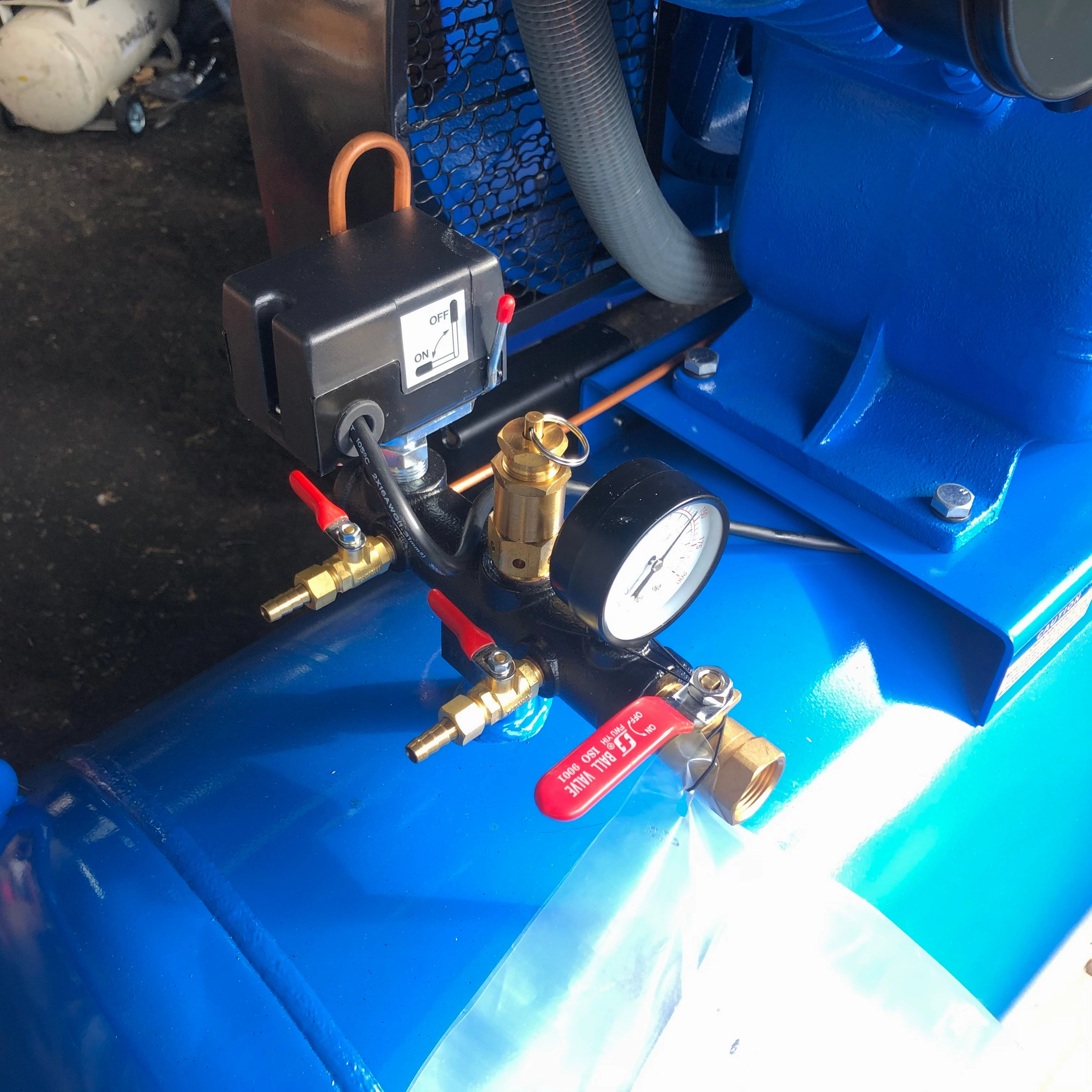 Puma 10Hp 285L 3 Phase 415V 50Hz Piston & Belt Air Compressor Ie3 #Pk10300 | Model : PUMA-PK10300