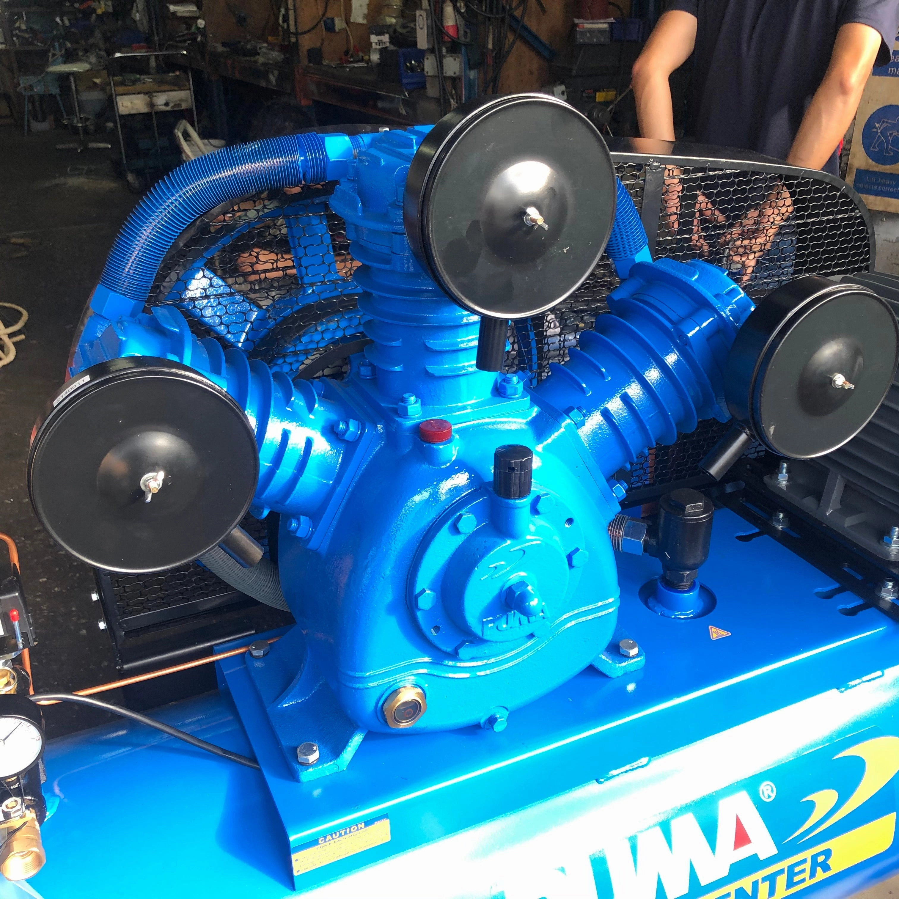 Puma 10Hp 285L 3 Phase 415V 50Hz Piston & Belt Air Compressor Ie3 #Pk10300 | Model : PUMA-PK10300