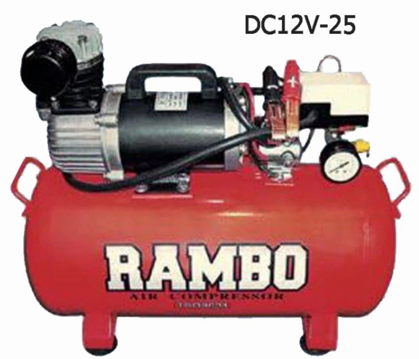 Rambo DC12V 142L/min Air Compressor | Model : DC12V | Tank Sizes : 9L or 25L