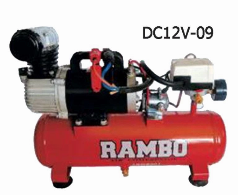 Rambo DC12V 142L/min Air Compressor | Model : DC12V | Tank Sizes : 9L or 25L