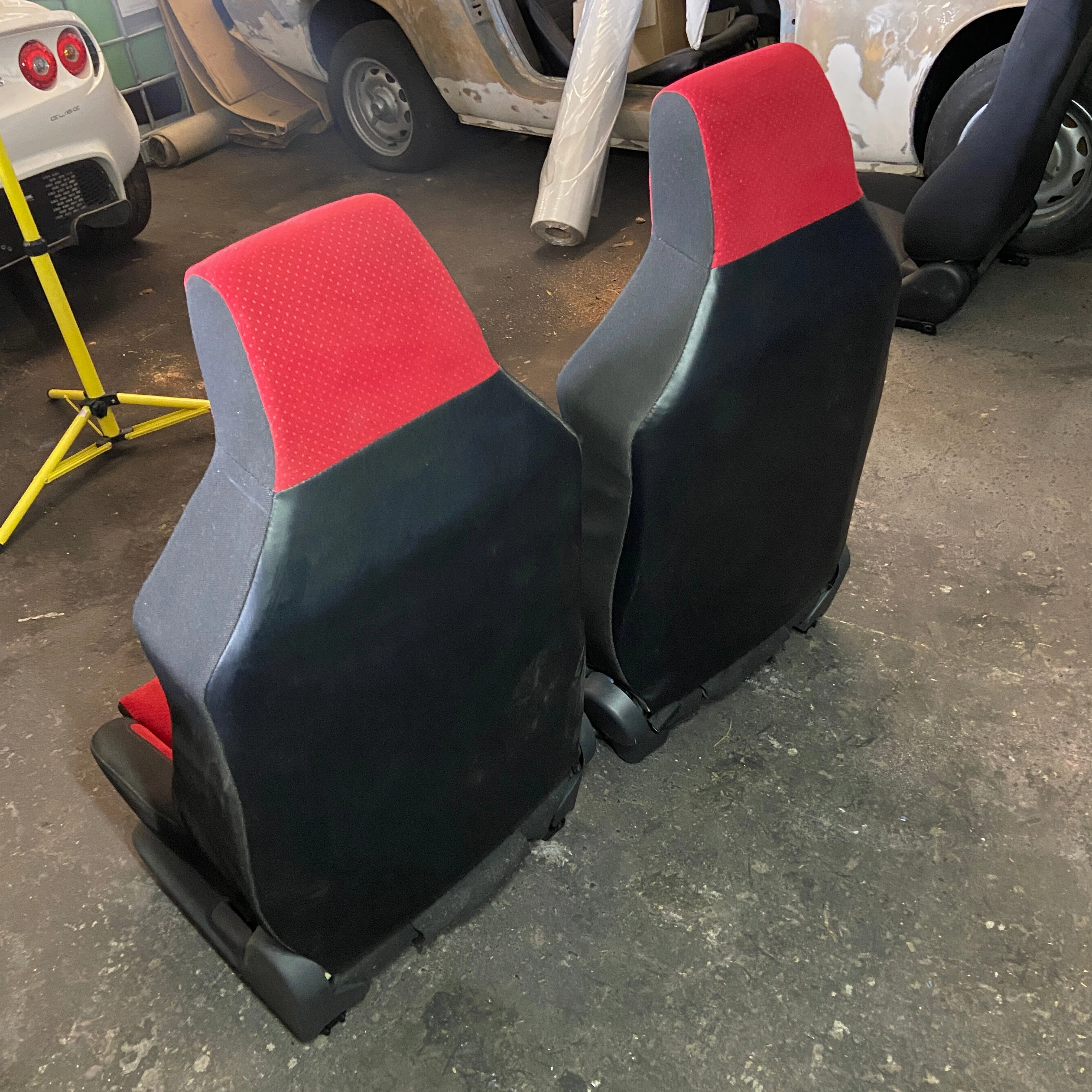 Recaro ZC31s Red Pair of Seats