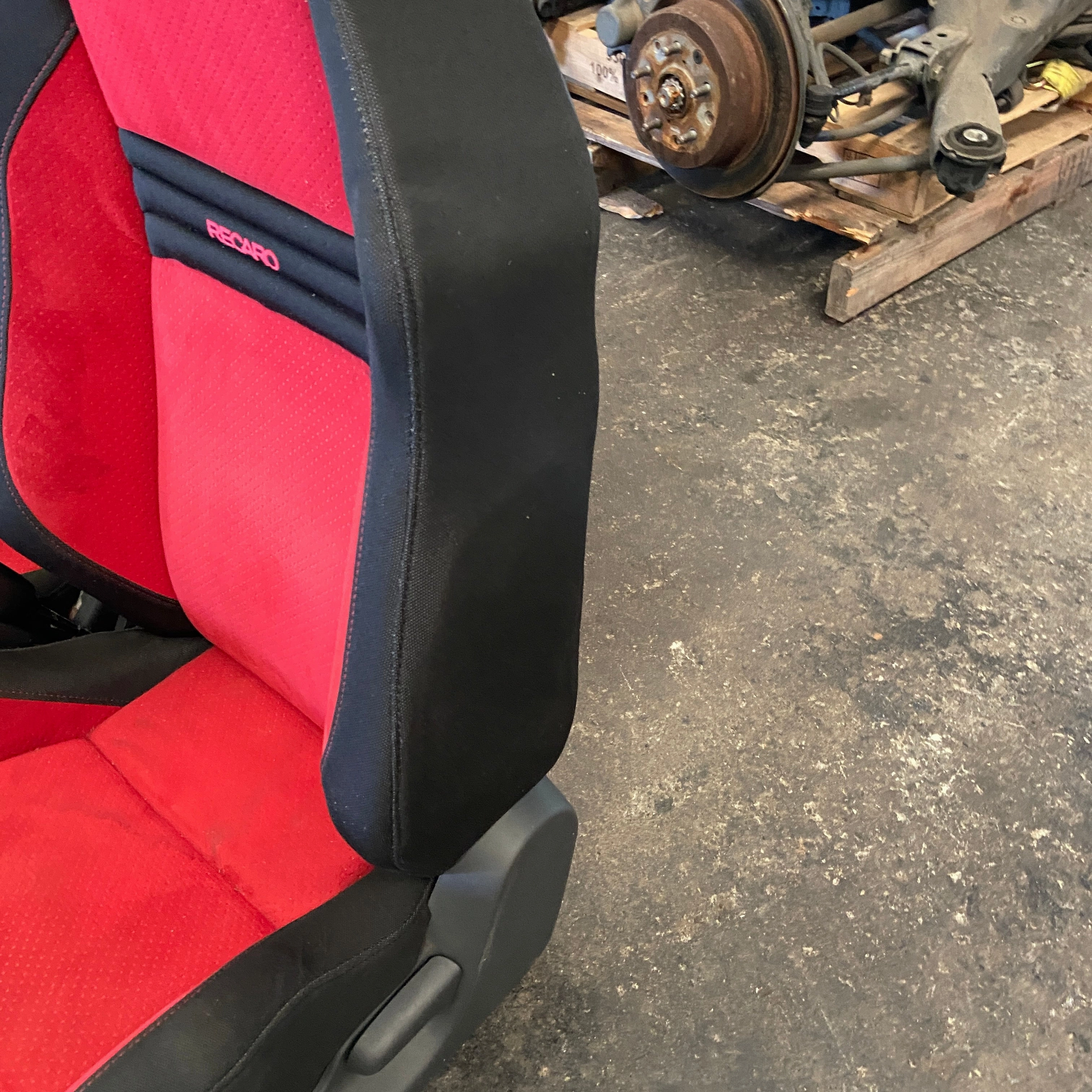 Recaro ZC31s Red Pair of Seats