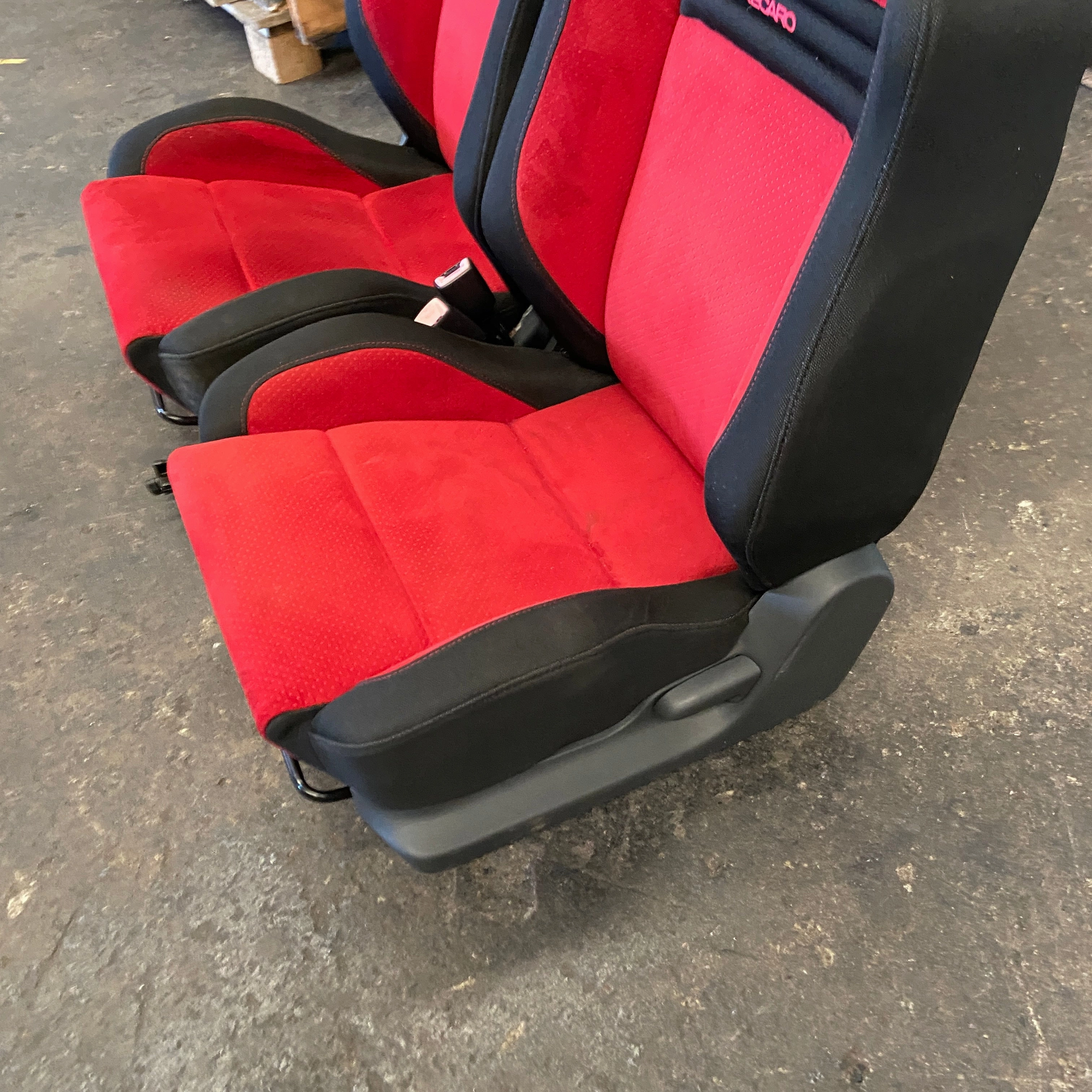 Recaro ZC31s Red Pair of Seats