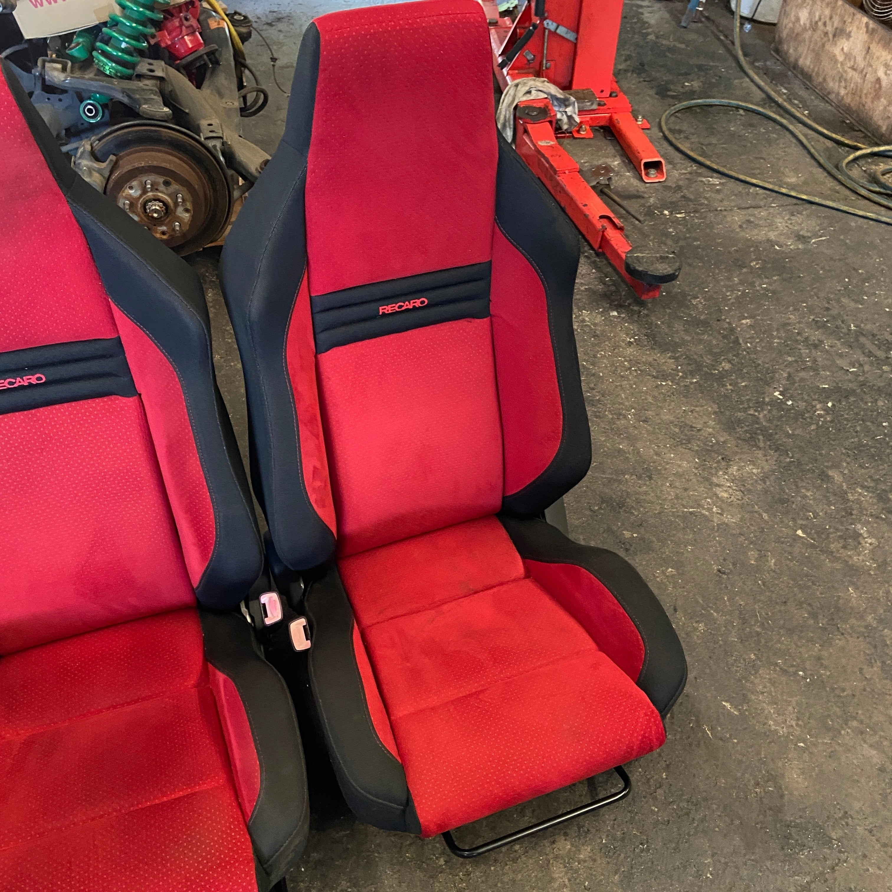 Recaro ZC31s Red Pair of Seats