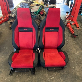 Recaro ZC31s Red Pair of Seats