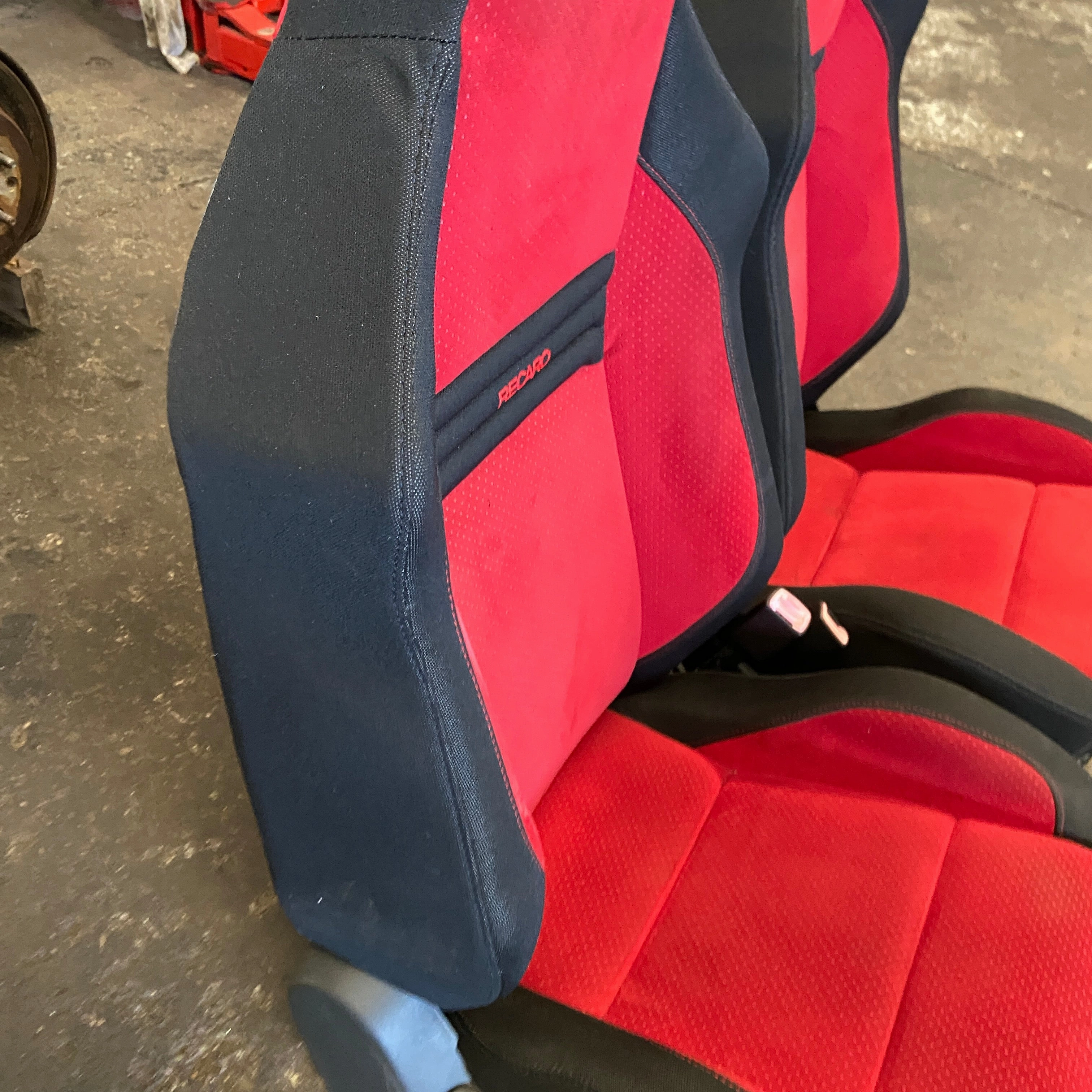 Recaro ZC31s Red Pair of Seats