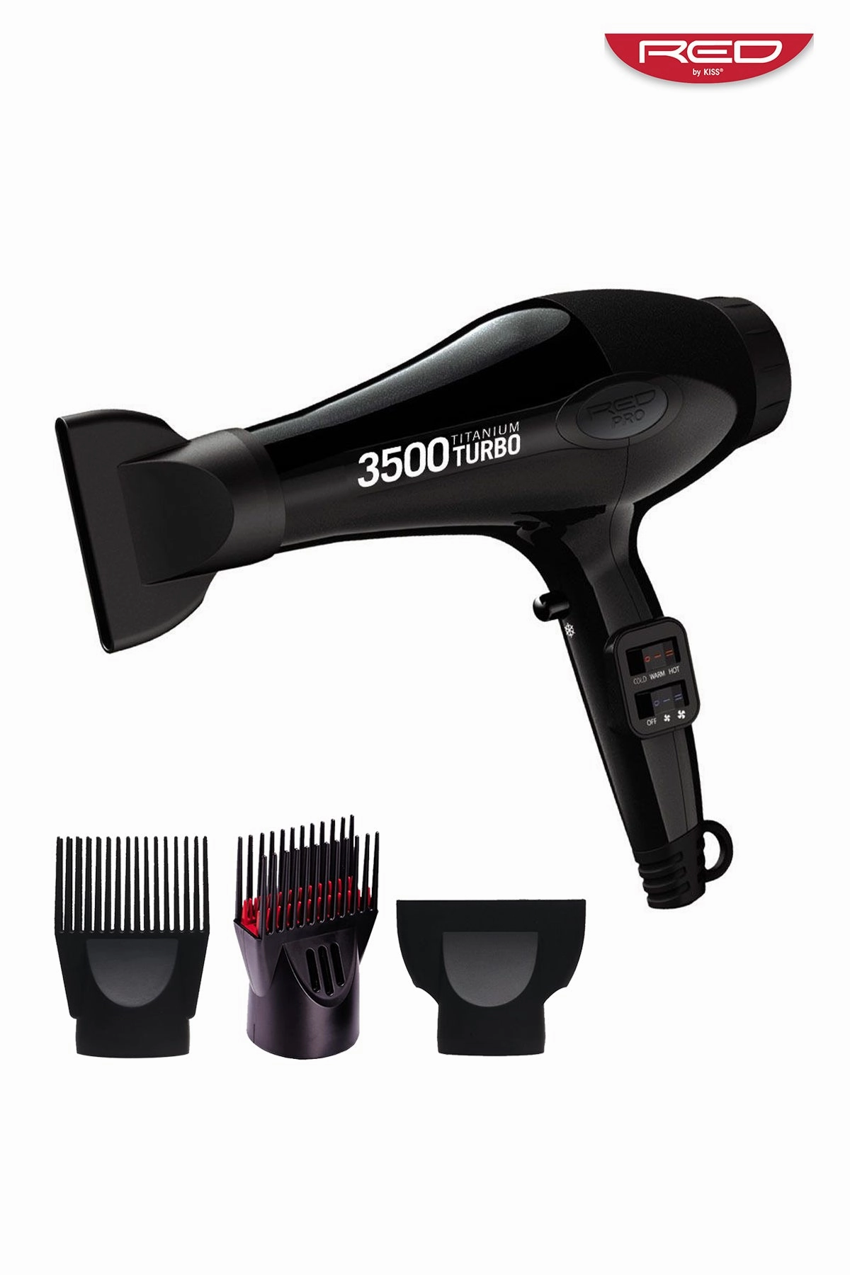 RED BY KISS 3500 TITANIUM TURBO #BDP02N