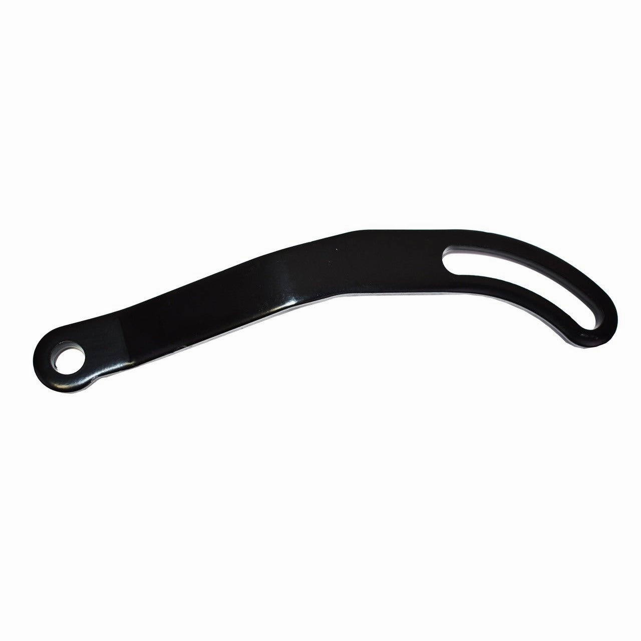 SBC Black Saginaw Power Steering Pump Mounting Bracket LWP SWP SB Chevy 327 350