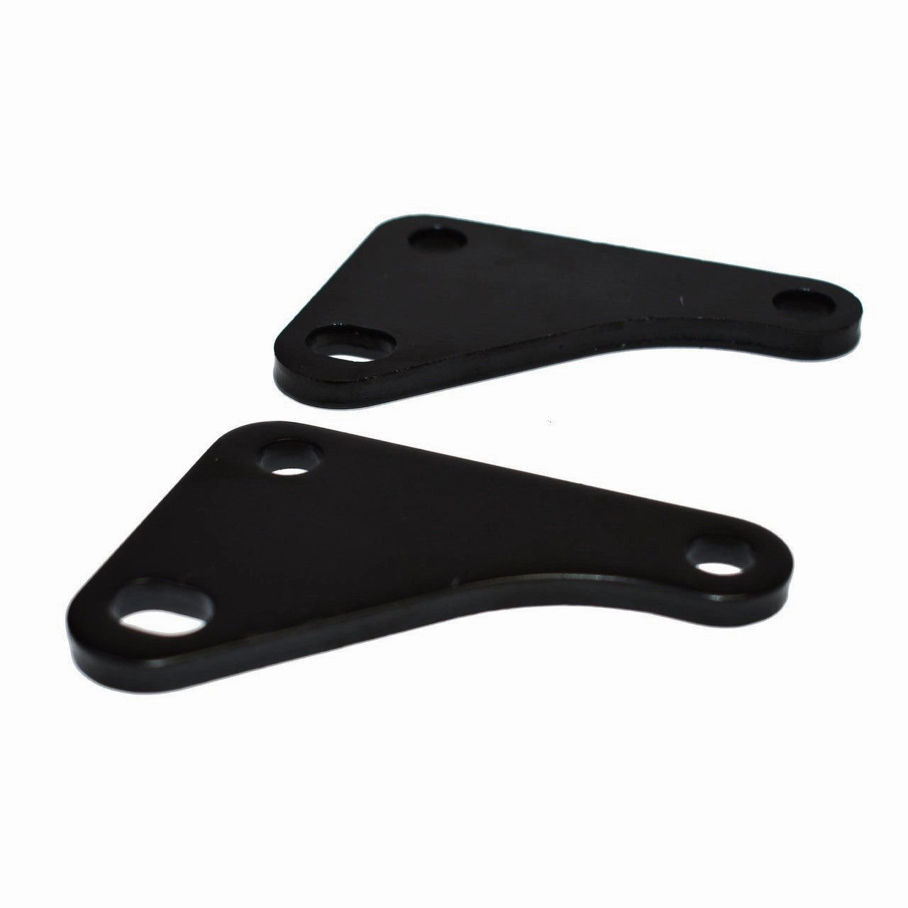 SBC Black Saginaw Power Steering Pump Mounting Bracket LWP SWP SB Chevy 327 350