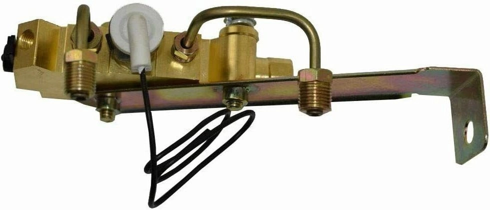 Side Mount Brass Proportioning Valve Kit Disc-Drum Pv2 Brake Lines And Wire
