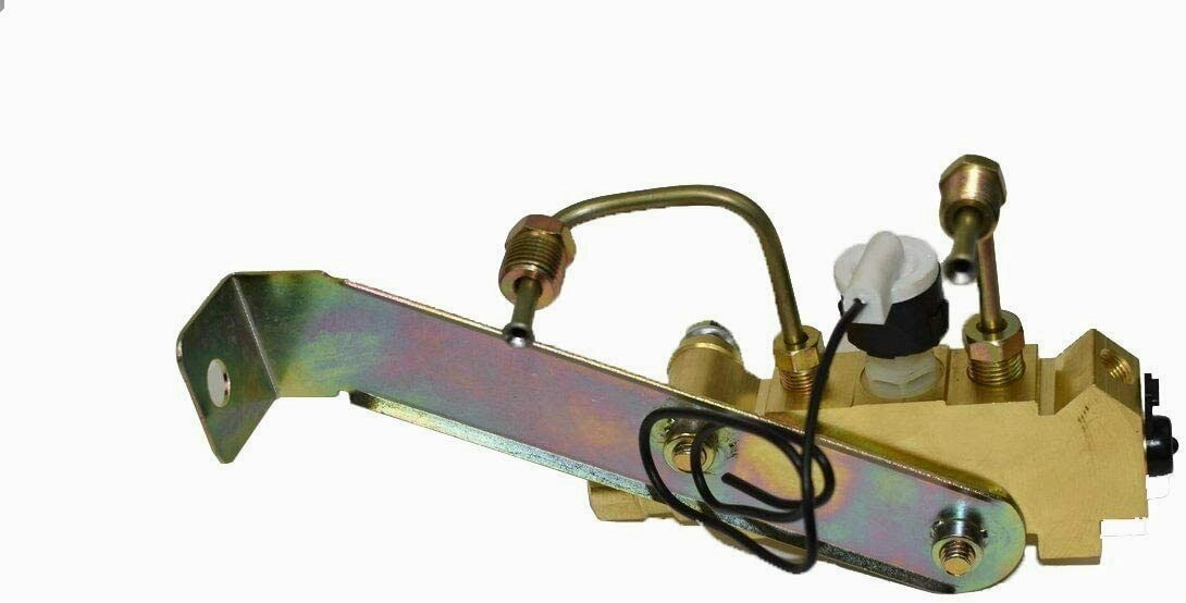 Side Mount Brass Proportioning Valve Kit Disc-Drum Pv2 Brake Lines And Wire