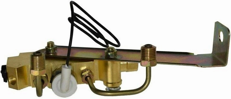 Side Mount Brass Proportioning Valve Kit Disc-Drum Pv2 Brake Lines And Wire
