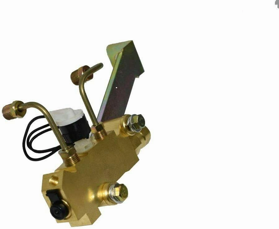 Side Mount Brass Proportioning Valve Kit Disc-Drum Pv2 Brake Lines And Wire