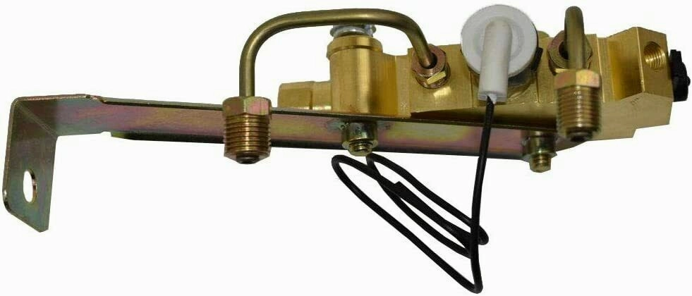 Side Mount Brass Proportioning Valve Kit Disc-Drum Pv2 Brake Lines And Wire