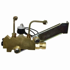 Side Mount Brass Proportioning Valve Kit Disc-Drum Pv2 Brake Lines And Wire