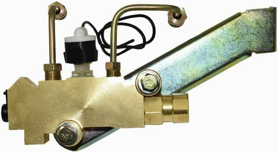 Side Mount Brass Proportioning Valve Kit Disc-Drum Pv2 Brake Lines And Wire