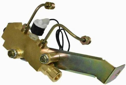 Side Mount Brass Proportioning Valve Kit Disc-Drum Pv2 Brake Lines And Wire