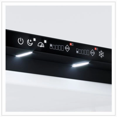 SLIM250 CHR - Vitrifrigo Black Refrigerator w/Freezer (Internal Cooling Unit)