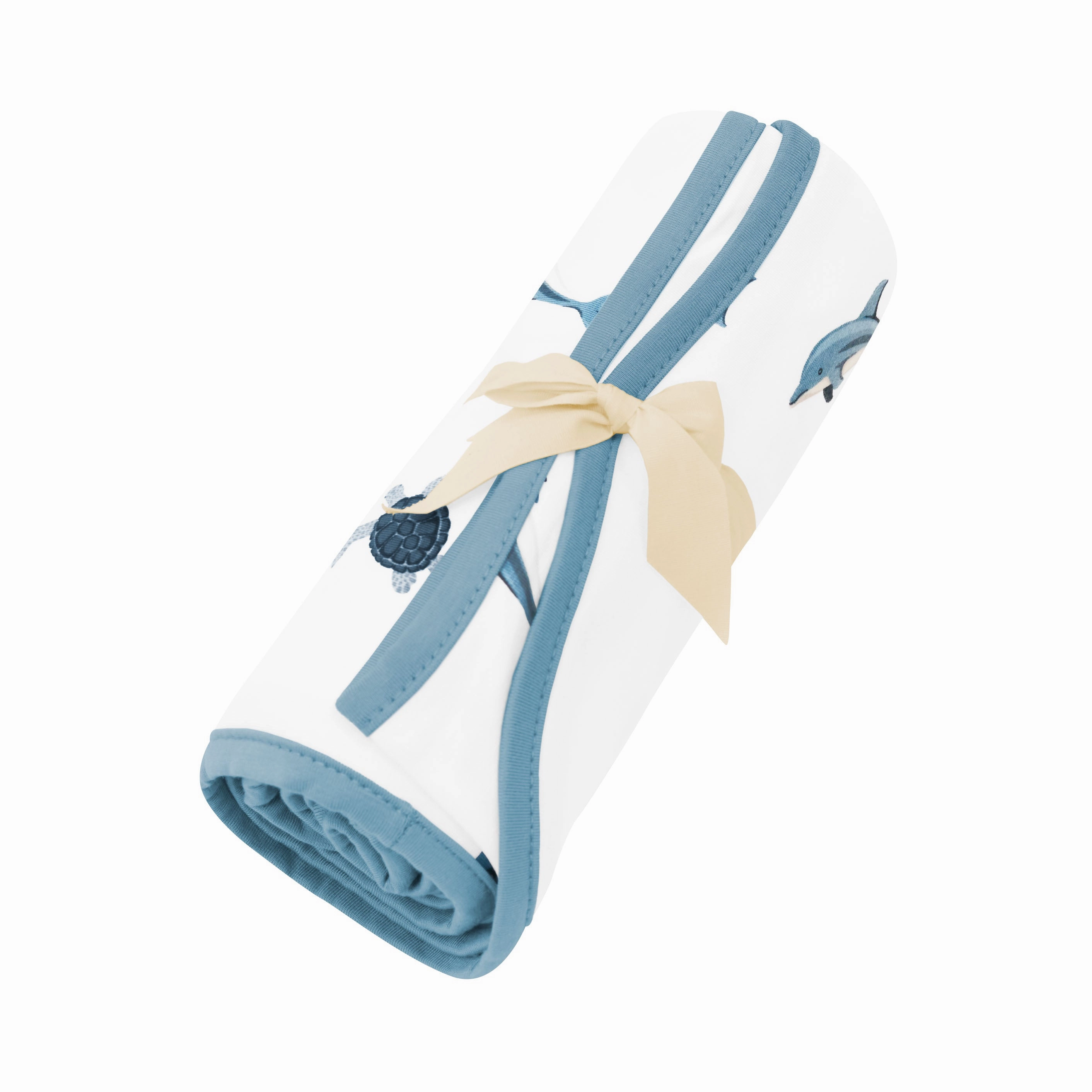 Swaddle Blanket in Dolphin