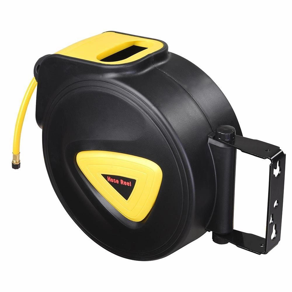 TheLAShop 33ft 5/16in Retractable Air Hose Reel Wall Mount Auto Rewind